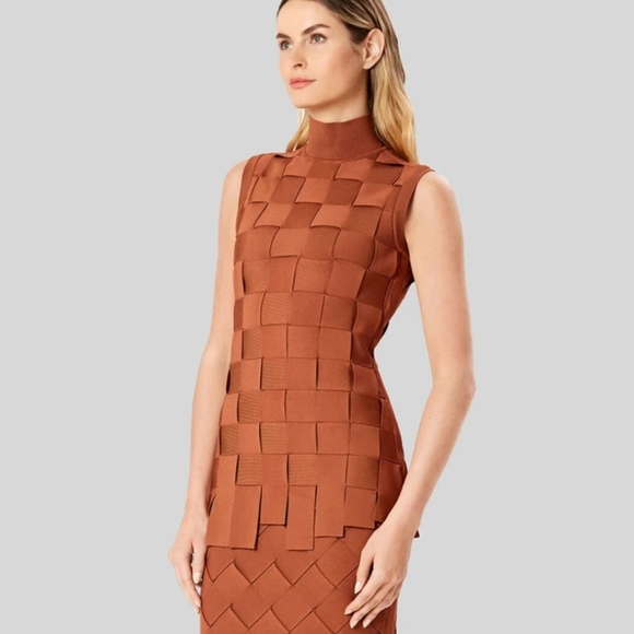 NWT RARE BANDAGE WEAVE TANK TOP Runway Revolve Camila Coelho like Valentino - Picture 12 of 16